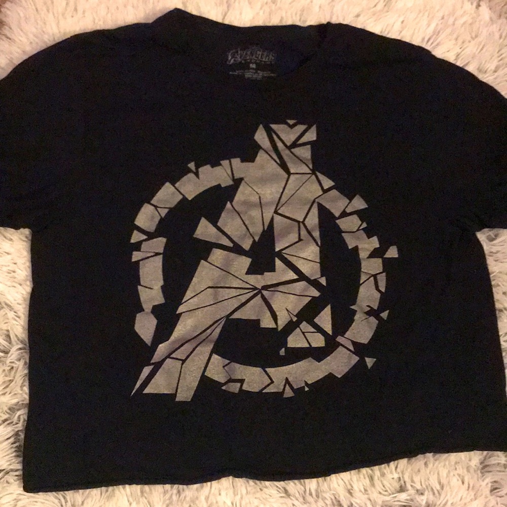 Black Avengers Crop Top🖤